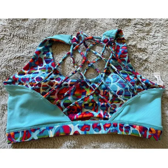 CVG "Exotics" Butterfly Back Sports Bra (M) - Picture 3 of 6